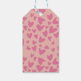 étiquette de cadeau de la Saint-Valentin 