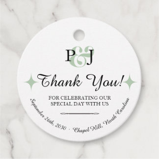 Étiquette de cadeau de mariage PENELOPE 01 A