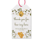 Étiquette de cadeau de mariage sur le thème de l'a