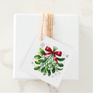 Étiquette de cadeau de Noël