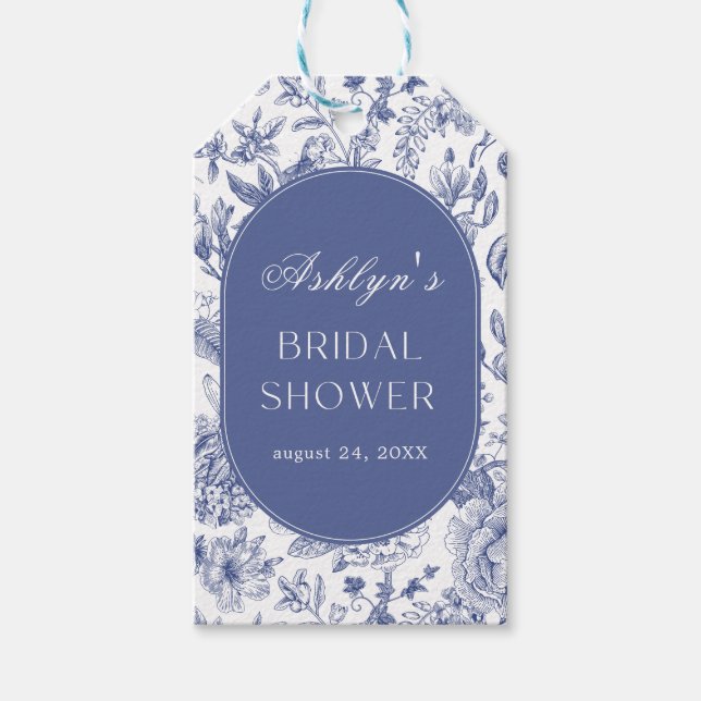 Étiquette de Cadeau de Réception de Mariage en Chi (Devant)