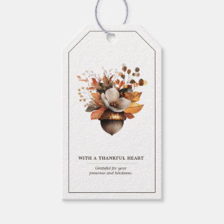 Étiquette de cadeau et de faveur de la fête de l'a
