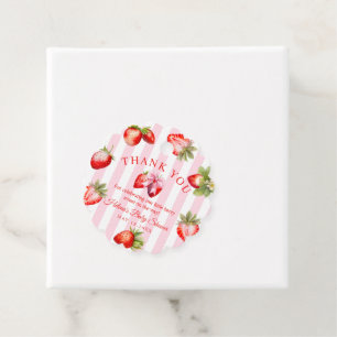 Étiquette de cadeau pour la fête de bébé aux frais