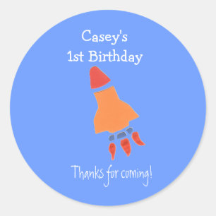 étiquette de cadeau pour le 1er anniversaire de Bl