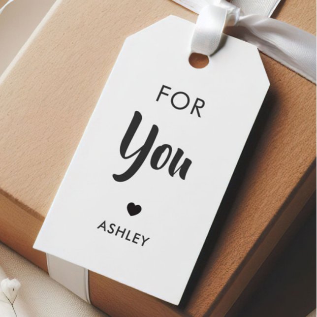 Étiquette de cadeau pour vous, étiquette toute occ (Créateur téléchargé)