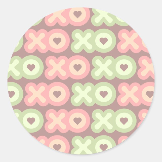 Étiquette de câlin et baisers (Devant)