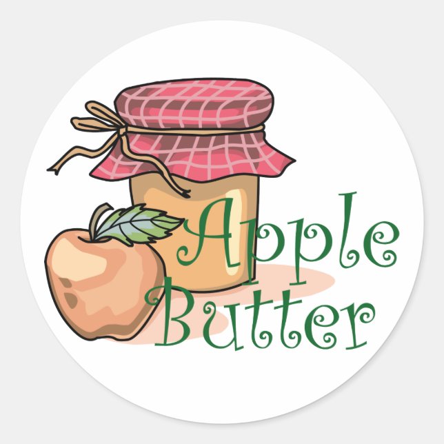Étiquette de canne à beurre d'Apple (Devant)