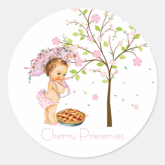 Étiquette de canne Cerry Preserve (Devant)