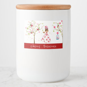 Étiquette de canne Cerry Preserve