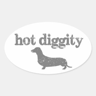 Étiquette de chien de Diggity Hot