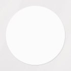 Étiquette de colis étanche sans éclaboussure noir 