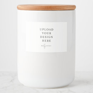 Étiquette de conteneur alimentaire 3" x 2" (ensemb