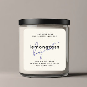 Étiquette de cosmétiques modernes d'emballage