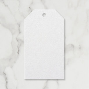 Étiquette de don en feuille