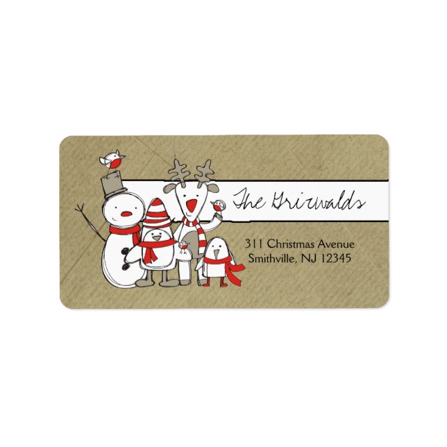 étiquette de famille du pôle 311-Nord (Devant)