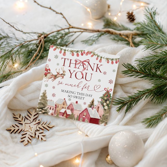Étiquette de faveur de Noël ONEderful (Créateur téléchargé)