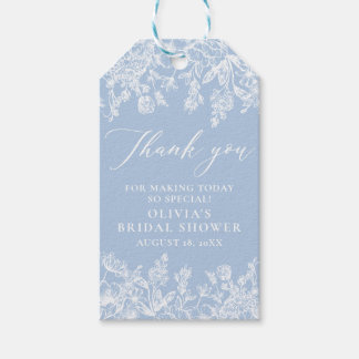 Étiquette de Faveur de Réception de Mariage Floral