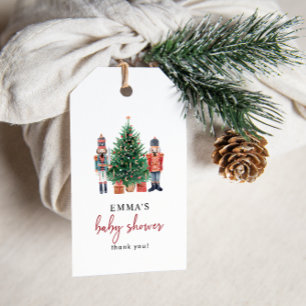 Étiquette de faveur pour Baby Shower Casse-Noisett