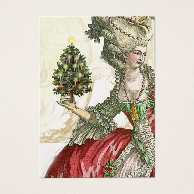 Étiquette de fête de cadeau d'or de Joyeux Noel (Devant)