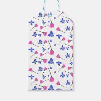 Étiquette de fleurs fraîchement coupées