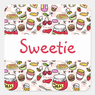 Étiquette de jam avec texte (texte modifiable)