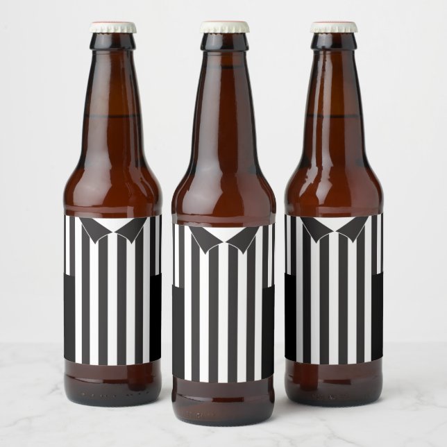 Étiquette de la bière d'arbitre sportif (Bouteilles)