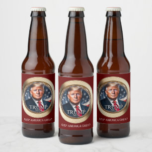 Étiquette de la bière de nouveauté de la campagne
