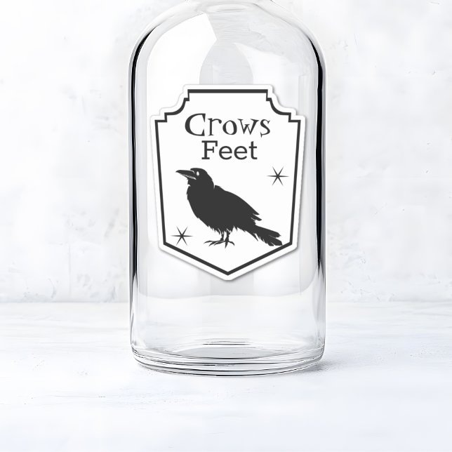 Étiquette de la bouteille de potion d'Halloween Éf (Créateur téléchargé)