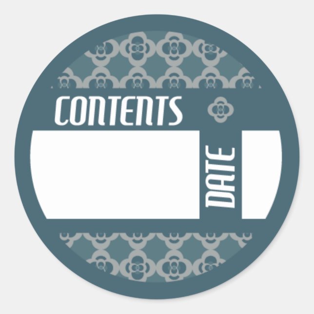 Étiquette de la carte à canne rétro (Devant)