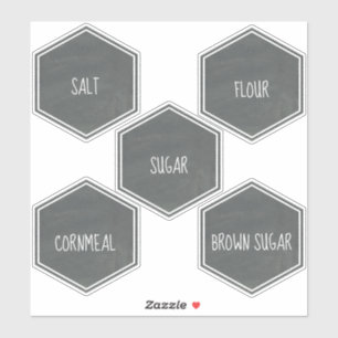 Étiquette de la cuisine inspirée par le tableau de