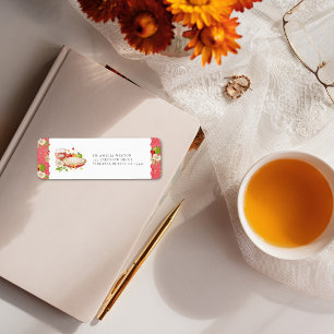 Étiquette de l'adresse de retour Apple of Our Eye