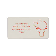 Étiquette de l'adresse de retour Joy