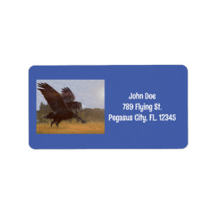 Étiquette de l'adresse de retour Pegasus