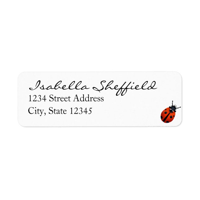 Étiquette de Ladybugs (Devant)