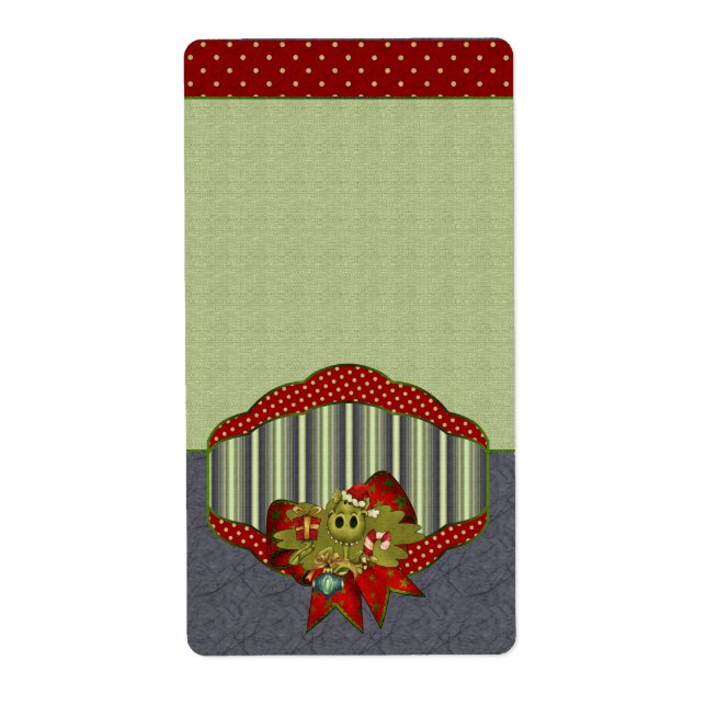 Étiquette de l'apothèque Yule Dragon (Devant)