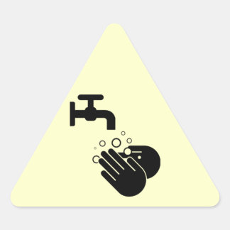 Étiquette de lave-mains Hygiène