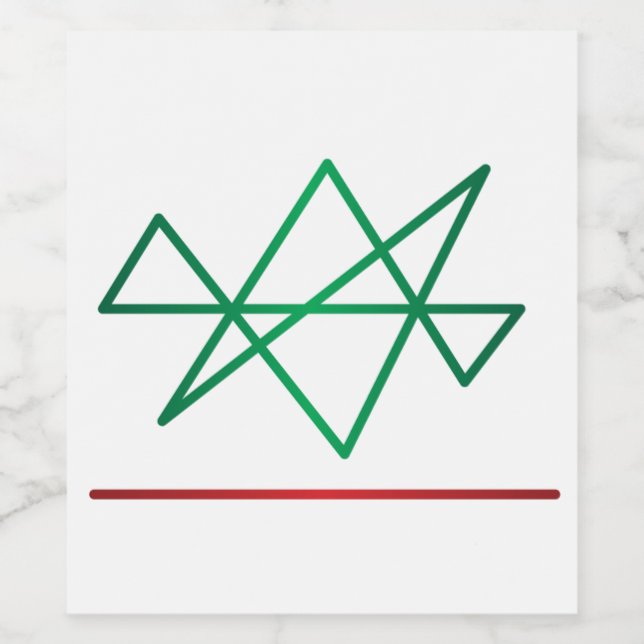 Étiquette de l'étoile de Midas (Étiquettes simples)