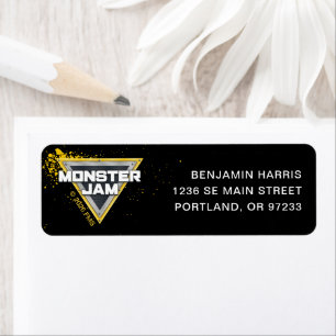 Étiquette de logo Monster Jam