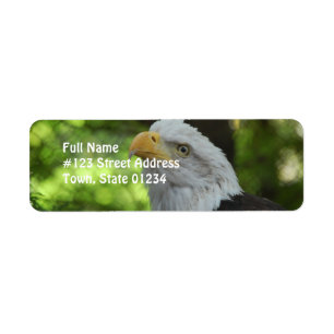 Étiquette de Mailng d'adresse de retour d'Eagle