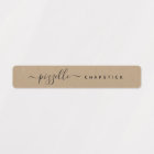 Étiquette de Maquillage - Gloss pour Lèvres, Baume