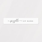 Étiquette de maquillage - Lèvres, Balme, Chapstick