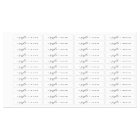 Étiquette de maquillage - Lèvres, Balme, Chapstick