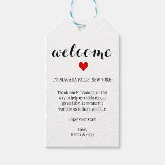 Étiquette de mariage de destination des invités de