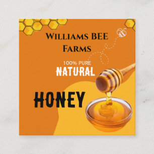 Étiquette de miel de abeille vintage moderne mis e