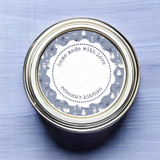 Étiquette de mise en conserve de confiture rétro |