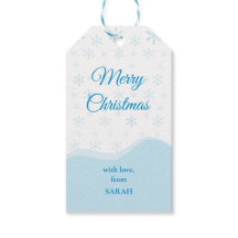 Étiquette de Noël | Dessin de flocon de neige