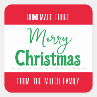 Étiquette de Noël personnalisable HM001_22sqv3