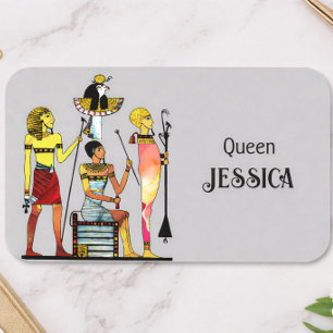 Étiquette de nom de reine égyptienne, cadeau perso