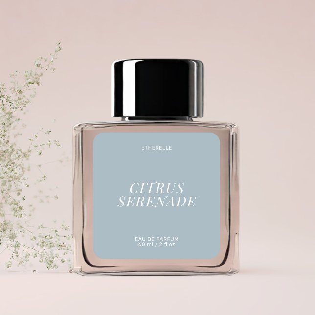 Étiquette de parfum moderne élégant produit autoco (Créateur téléchargé)