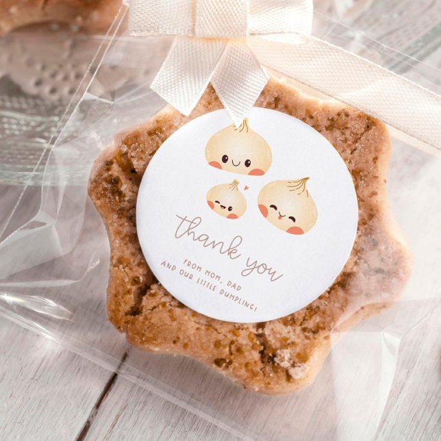 Étiquette de préférence du Merci de Baby shower (Créateur téléchargé)